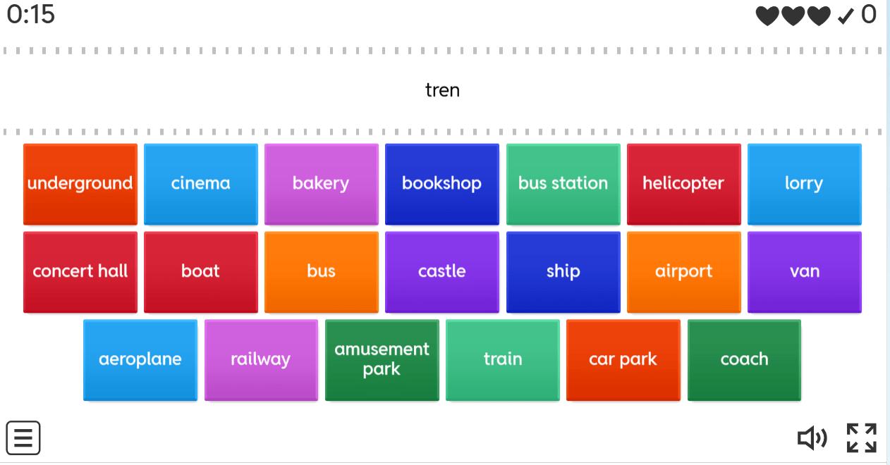 Multi English 5 - Theme 5 - Vocabulary 1